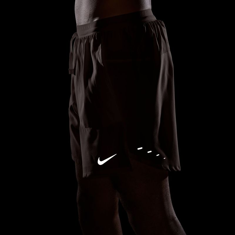 Spodenki do biegania męskie Nike Stride Dri-Fit Brief-Lined 7" particle rose 7