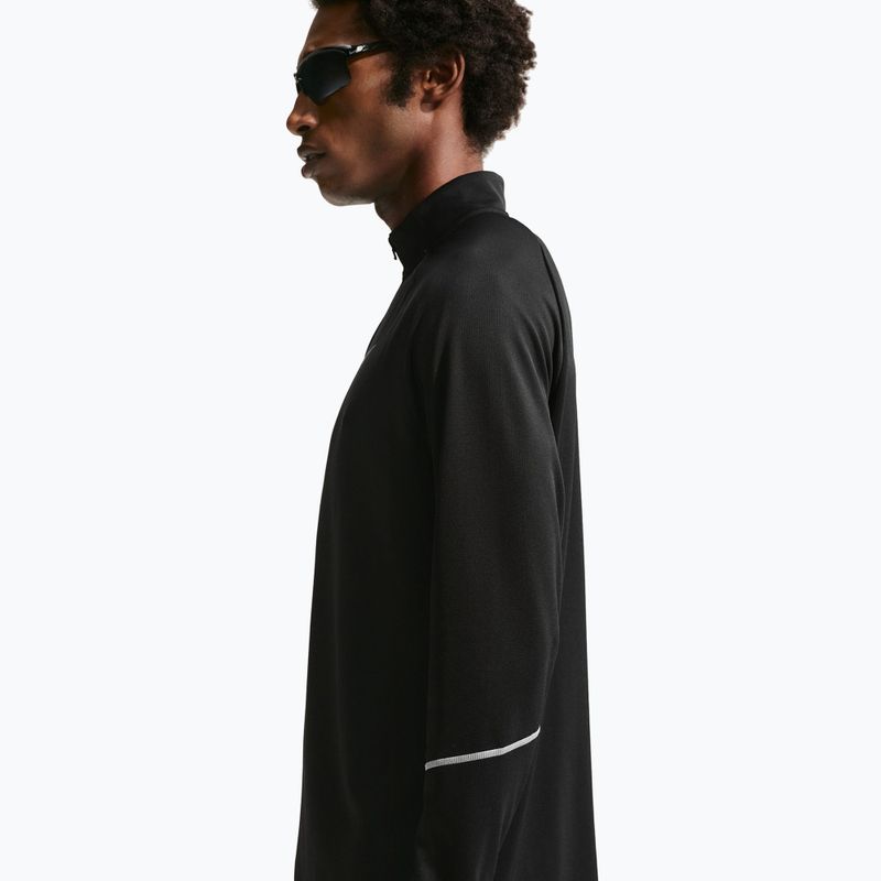 Bluza do biegania męska Nike Miler Dri-Fit UV 1/2 Zip black 4