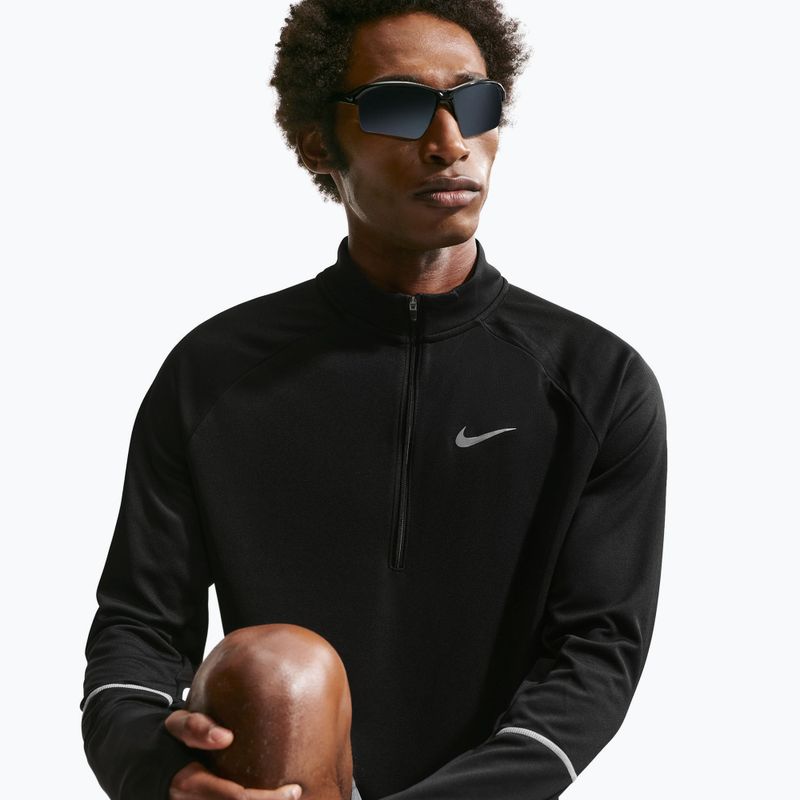 Bluza do biegania męska Nike Miler Dri-Fit UV 1/2 Zip black 5