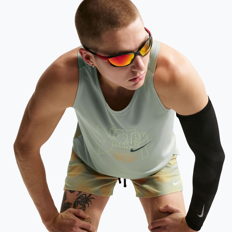 Koszulka do biegania męska Nike Stride Dri-Fit ADV jade horizon/linen 5