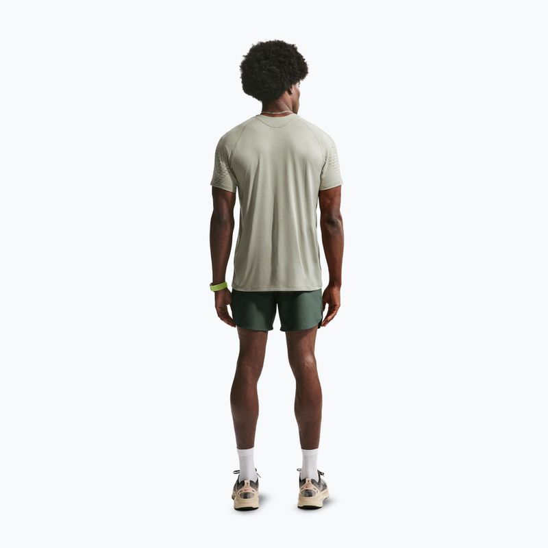 Koszulka do biegania męska Nike Stride Dri-Fit ADV spruce fog/light army 3