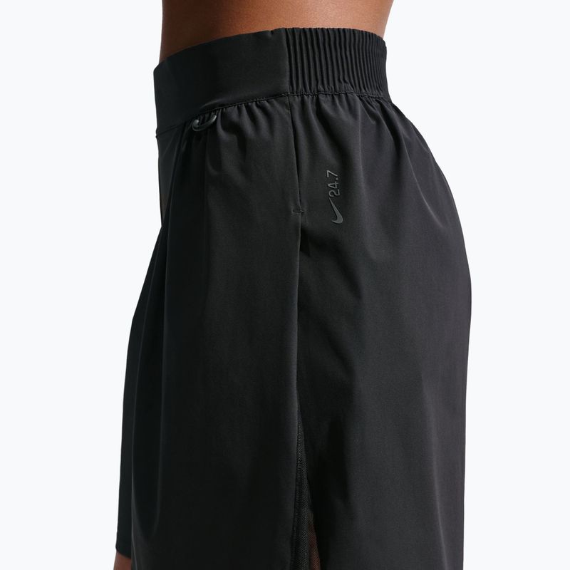 Spodenki treningowe damskie Nike 24.7 PerfectStretch black/black/dark smoke grey 4
