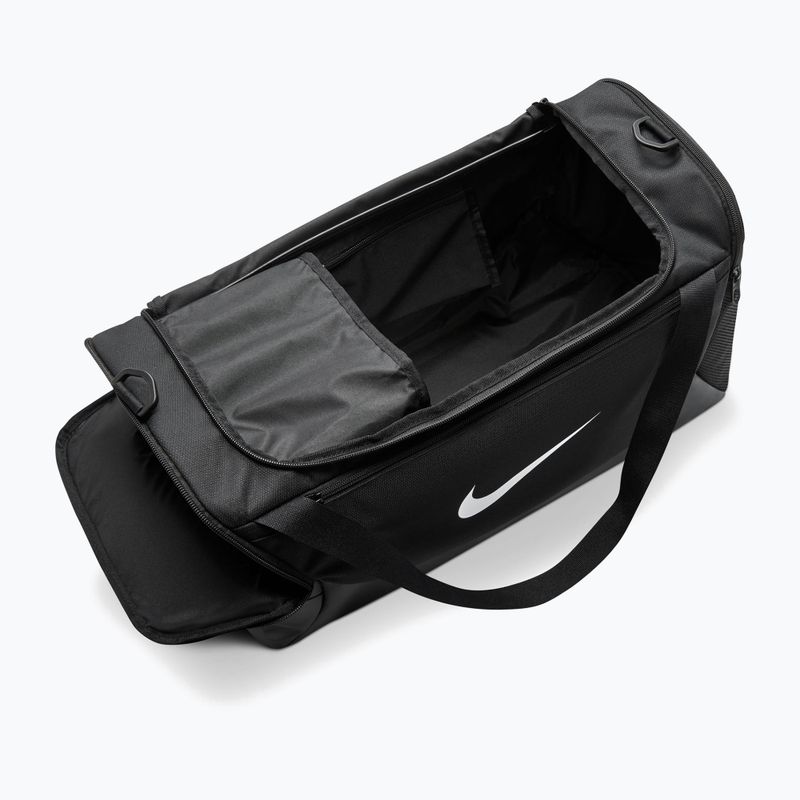 Torba treningowa Nike Brasilia Duffel Small 40 l black/black/white 5