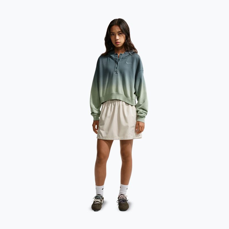 Bluza damska Nike Sportswear Phoenix Fleece Oversized Henley Hoodie steam/mineral slate 2