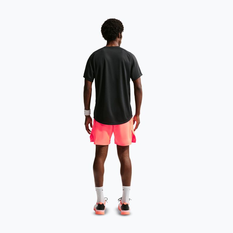 Spodenki tenisowe męskie Nike Court Dri-Fit Victory 7" hot lava/black 3