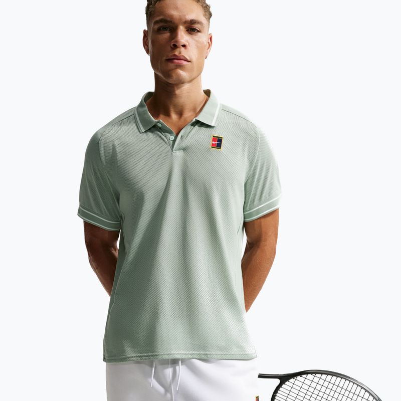Koszulka tenisowa męska Nike Court Heritage Polo steam 4