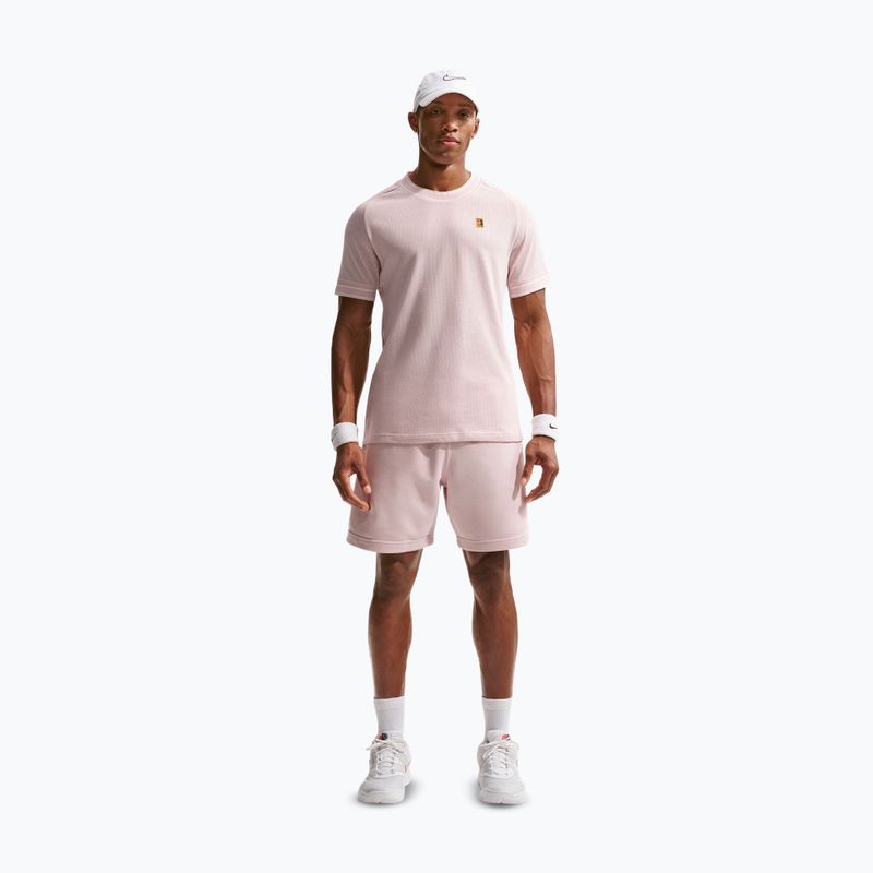 Koszulka tenisowa męska Nike Court Heritage silt red 2