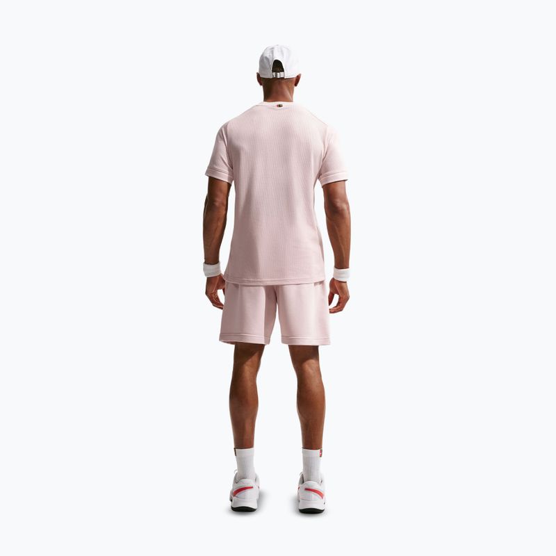 Koszulka tenisowa męska Nike Court Heritage silt red 3