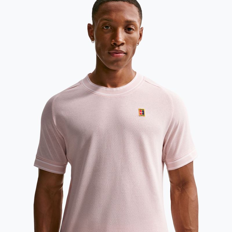 Koszulka tenisowa męska Nike Court Heritage silt red 4