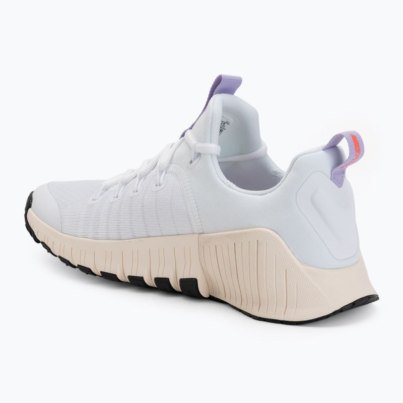 Buty treningowe damskie Nike Free Metcon 6 white/violet mist/chalk/hot lava 3