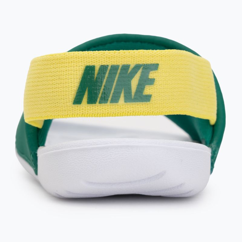 Klapki dziecięce Nike Kawa malachite/sonic yellow 6