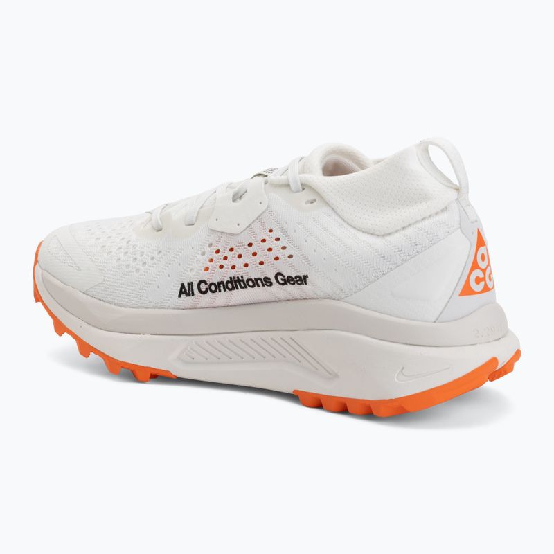Buty do biegania damskie Nike ACG Zegama summit white/phantom/safety orange/black 3