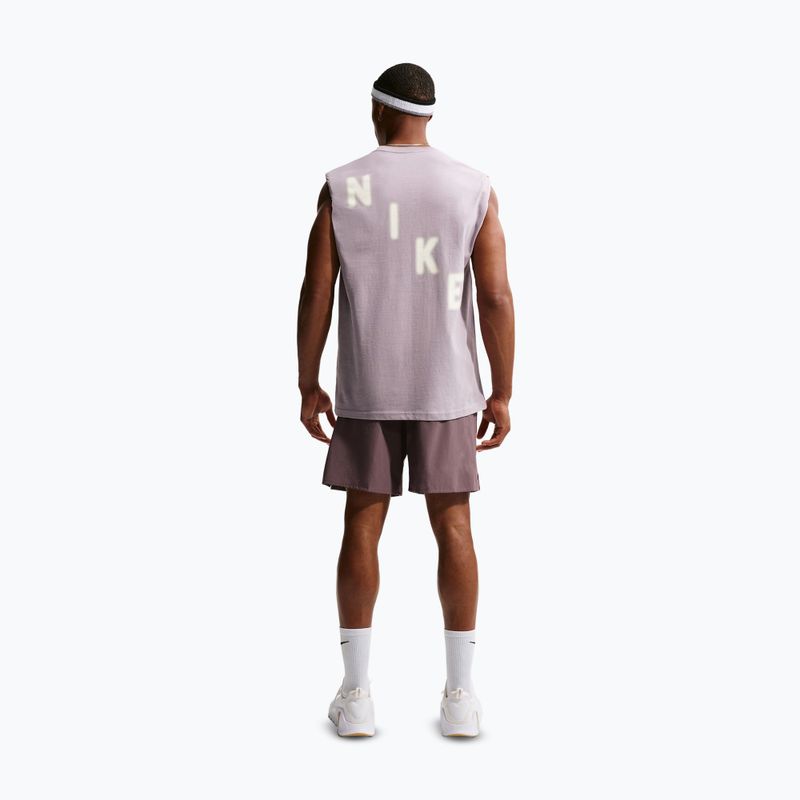 Koszulka męska Nike N.A.C. light violet ore/pale ivory 3