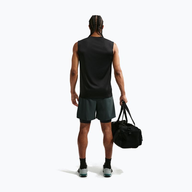 Koszulka treningowa męska Nike Dri-FIT Sleeveless Training Top black/matte silver 2