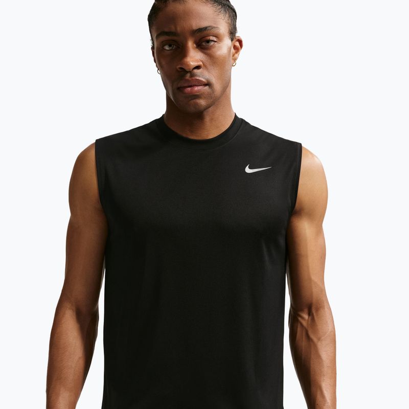 Koszulka treningowa męska Nike Dri-FIT Sleeveless Training Top black/matte silver 3