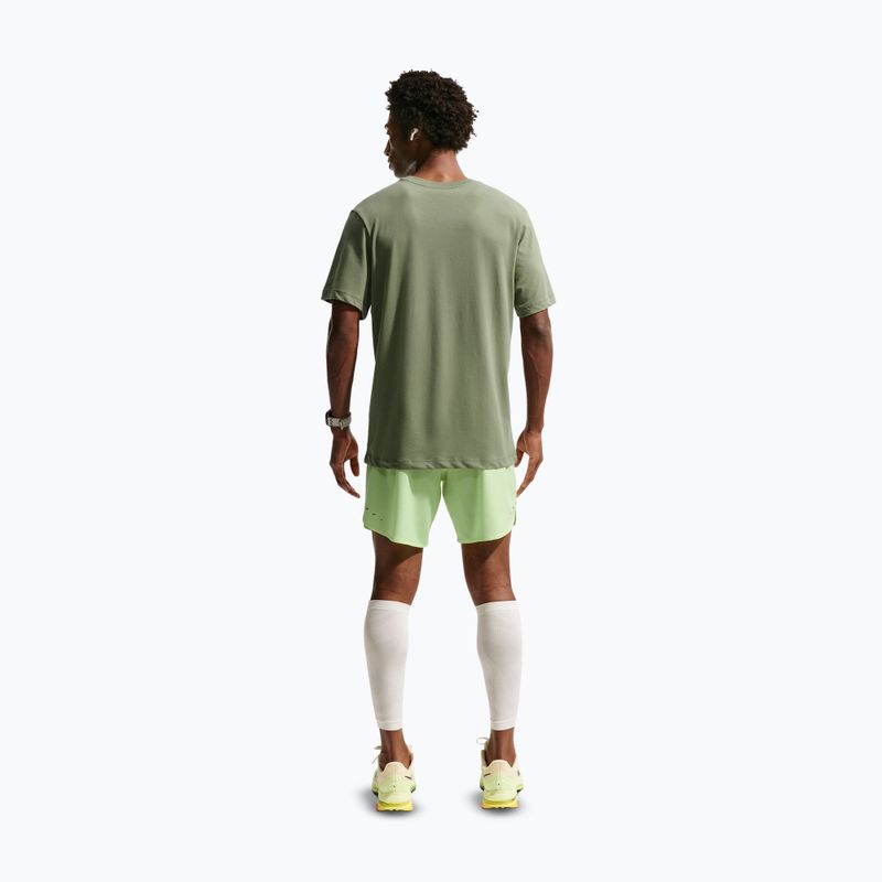 Koszulka do biegania męska Nike Dri-Fit Running silver sage 3