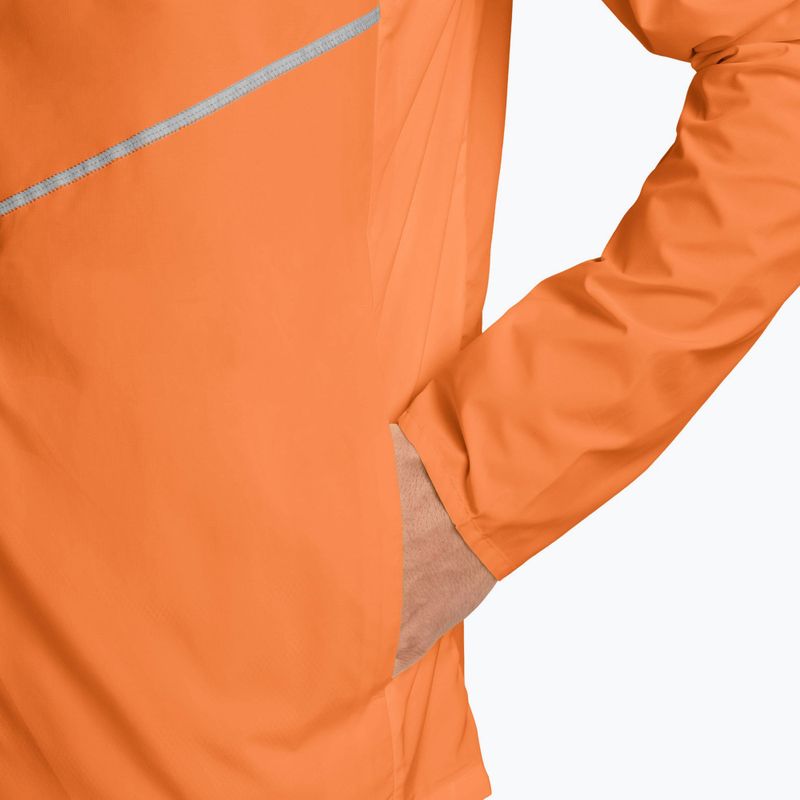 Kurtka do biegania męska Nike Miler Repel UV total orange 3