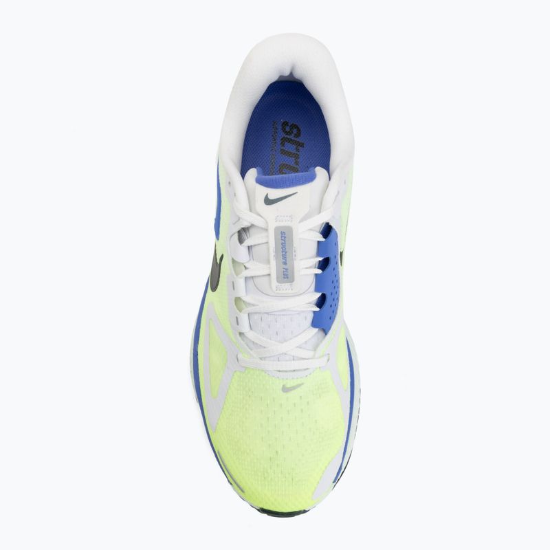 Buty do biegania męskie Nike Structure Plus white/volt ice/barely green/black spruce 5