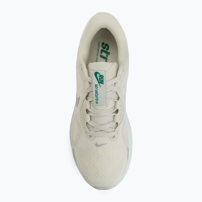 Buty do biegania damskie Nike Structure 26 sea glass/light silver/metallic silver 5