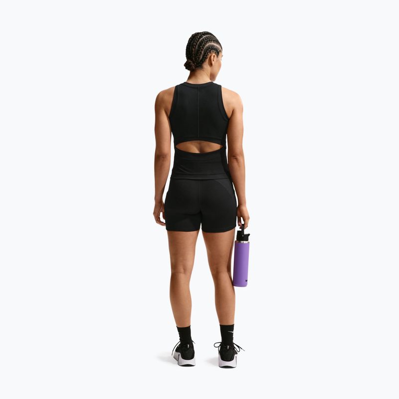 Koszulka treningowa damska Nike One Dri-Fit black/black/white 3