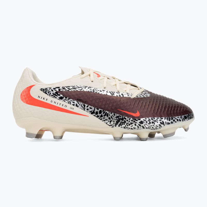Buty piłkarskie męskie Nike United Phantom 6 Low Academy MG burgundy crush/fossil/university red 2