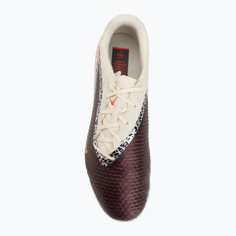 Buty piłkarskie męskie Nike United Phantom 6 Low Academy MG burgundy crush/fossil/university red 5