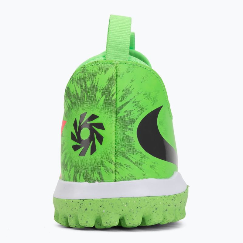 Buty piłkarskie dziecięce Nike Jr. Phantom 6 Low Academy Erling Haaland TF hot punch/green strike/black 6