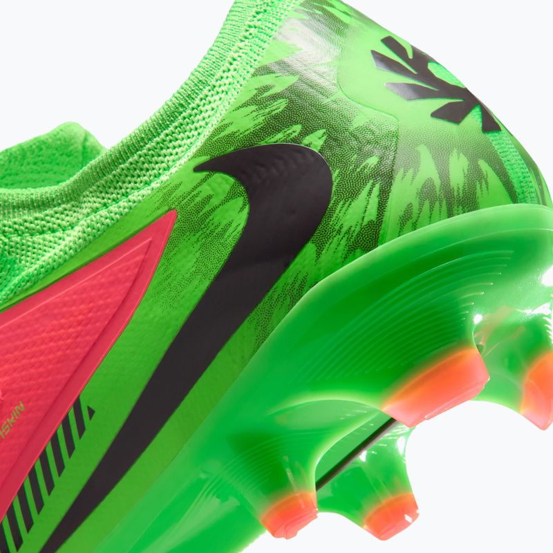 Buty piłkarskie męskie Nike Phantom 6 Low Pro Erling Haaland FG hot punch/green strike/black 12