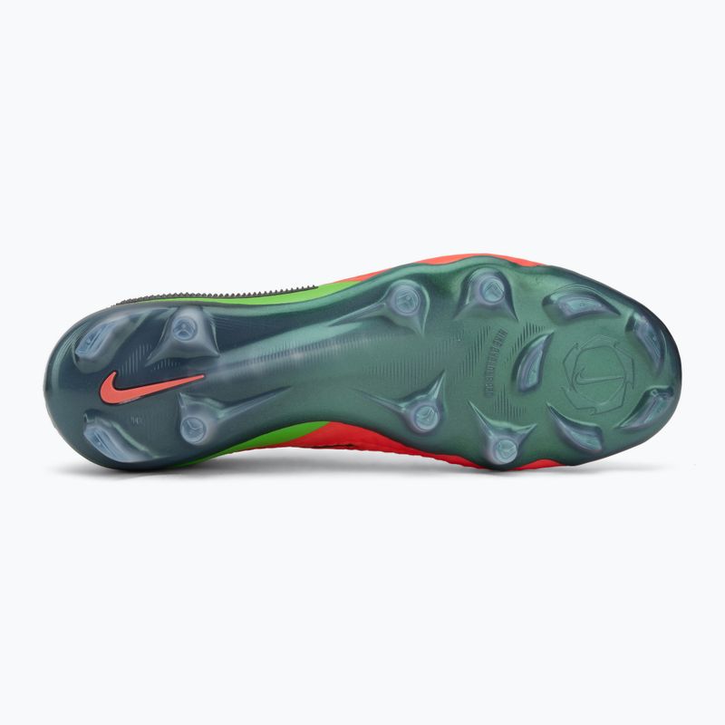 Buty piłkarskie męskie Nike Phantom 6 Low Elite Erling Haaland FG hot punch/green strike/black 4