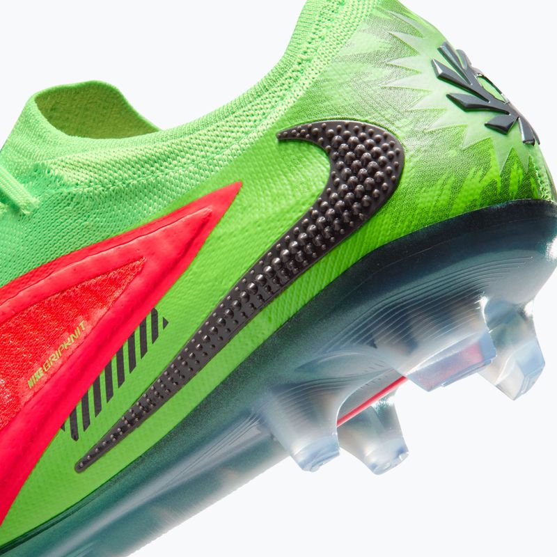 Buty piłkarskie męskie Nike Phantom 6 Low Elite Erling Haaland FG hot punch/green strike/black 13