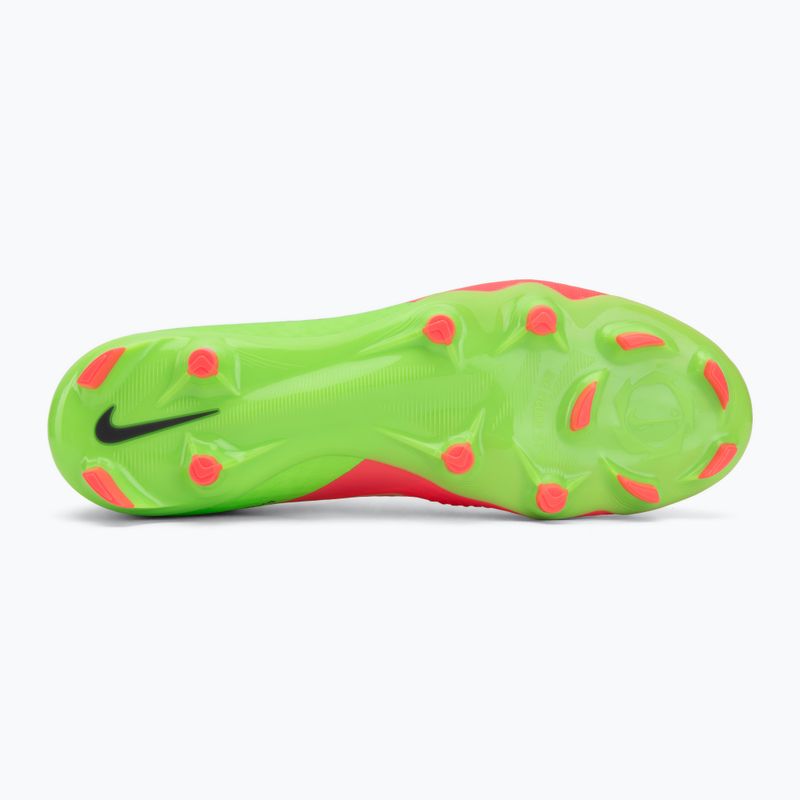 Buty piłkarskie męskie Nike Phantom 6 Low Academy Erling Haaland FG hot punch/green strike/black 4