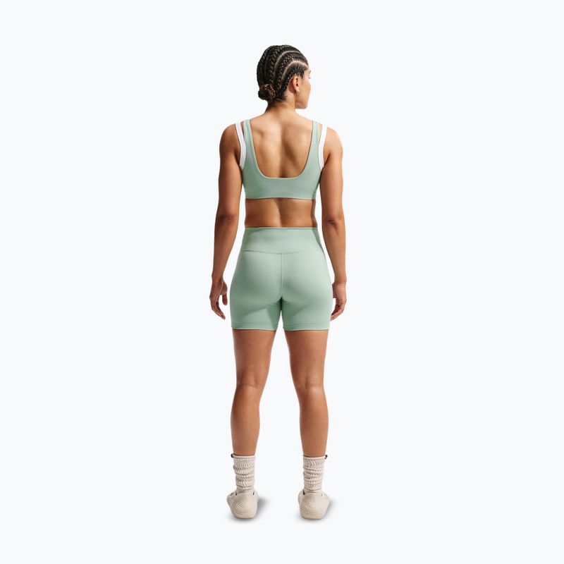 Biustonosz treningowy Nike One Light Support steam/white/white 3