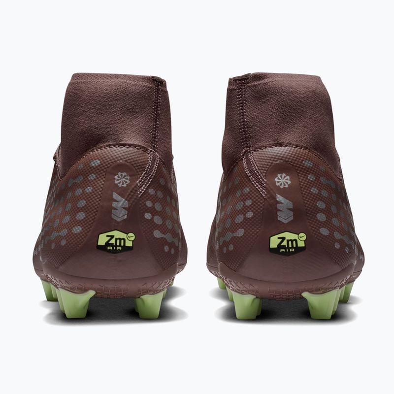 Buty piłkarskie męskie Nike Mercurial Superfly 10 Academy Kylian Mbappé AG plum eclipse/metallic silver 4