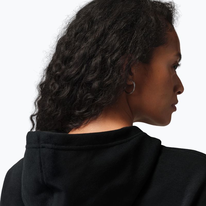 Bluza damska  Jordan Fleece Hoodie black/gym red 5