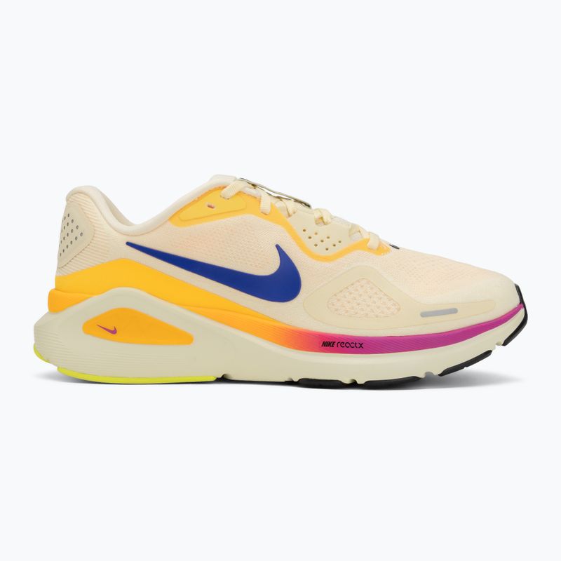 Buty do biegania męskie Nike Structure 26 alabaster/hyper violet/indigo burst 2