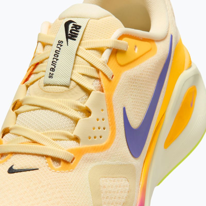 Buty do biegania męskie Nike Structure 26 alabaster/hyper violet/indigo burst 8