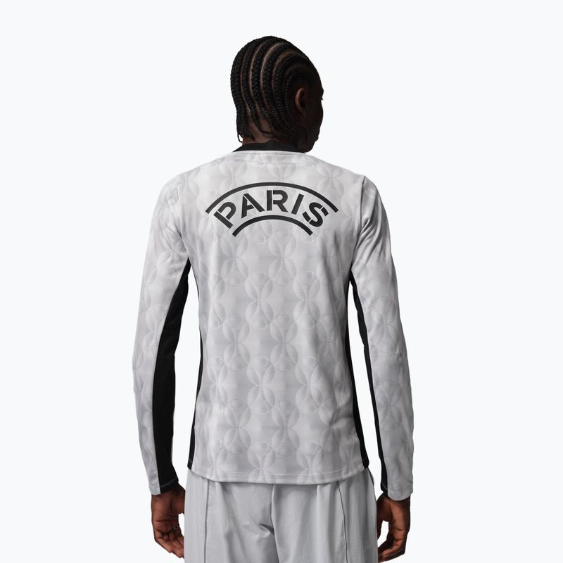 Longsleeve piłkarski męski Nike Paris Saint-Germain Academy Pro Warm SE medium grey/black/black 3