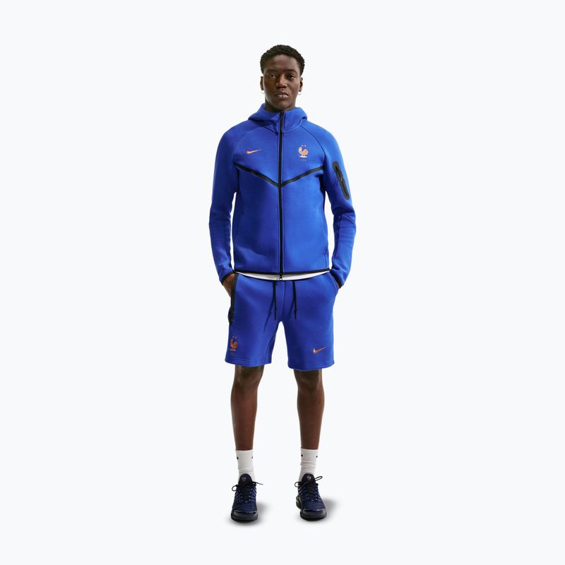 Spodenki piłkarskie męskie Nike FFF Tech Fleece game royal/metallic copper 2