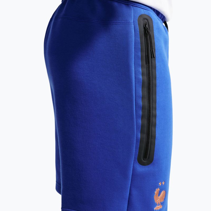 Spodenki piłkarskie męskie Nike FFF Tech Fleece game royal/metallic copper 4