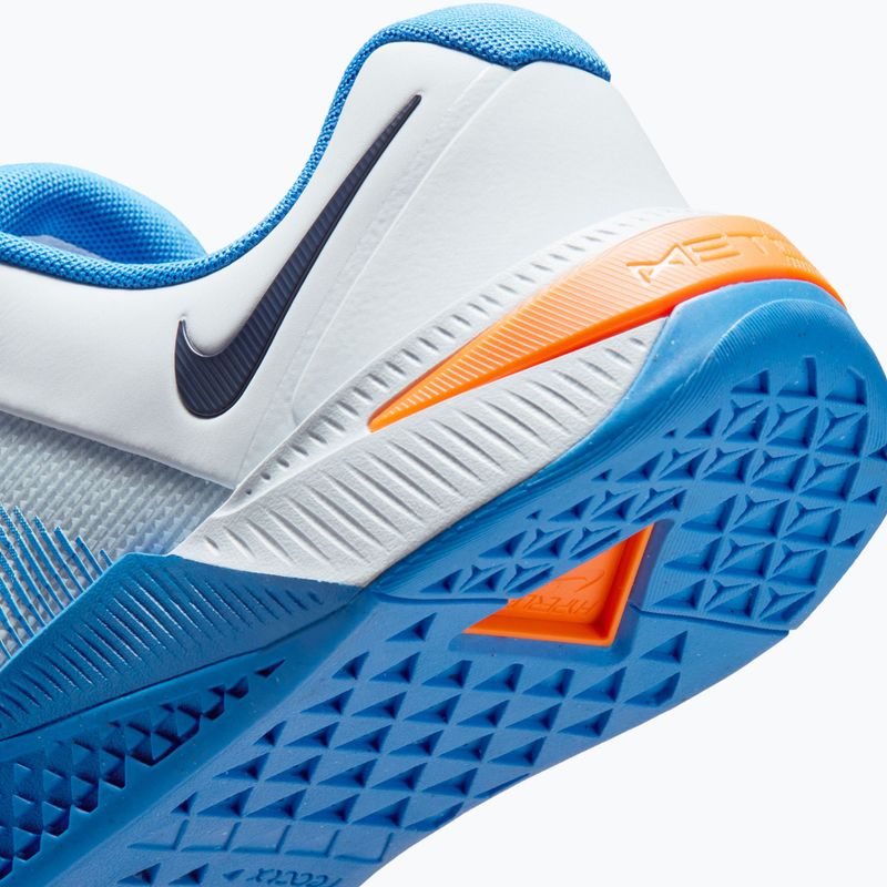 Buty treningowe męskie Nike Metcon 10 football grey/blue crystal/midnight navy 8