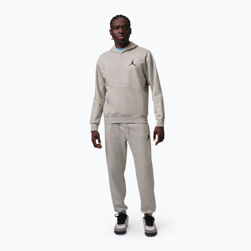 Bluza męska Jordan Pullover Hoodie grey heather/black 2