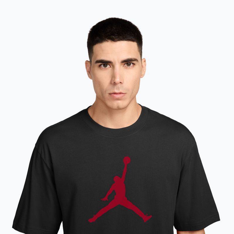 Koszulka męska Nike Jordan black/gym red 3