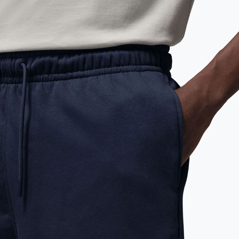 Spodenki męskie  Jordan Fleece midnight navy/white 5