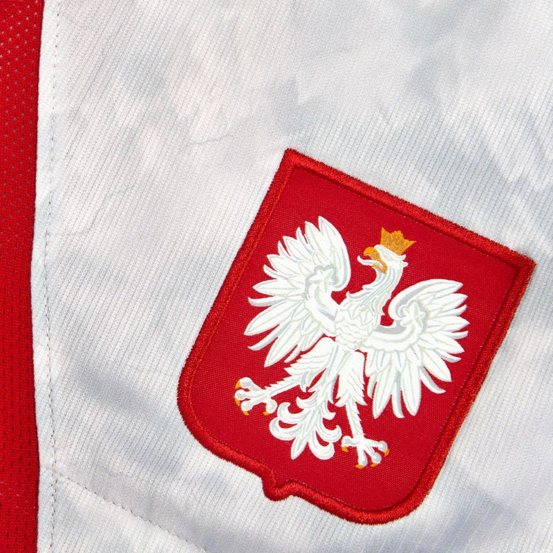 Spodenki reprezentacji Polski męskie domowe Nike Dri-Fit white/field silver 4