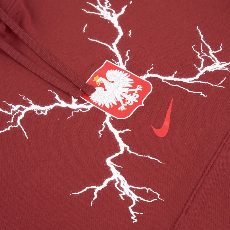 Bluza męska Nike Pullover Hoodie team red 3