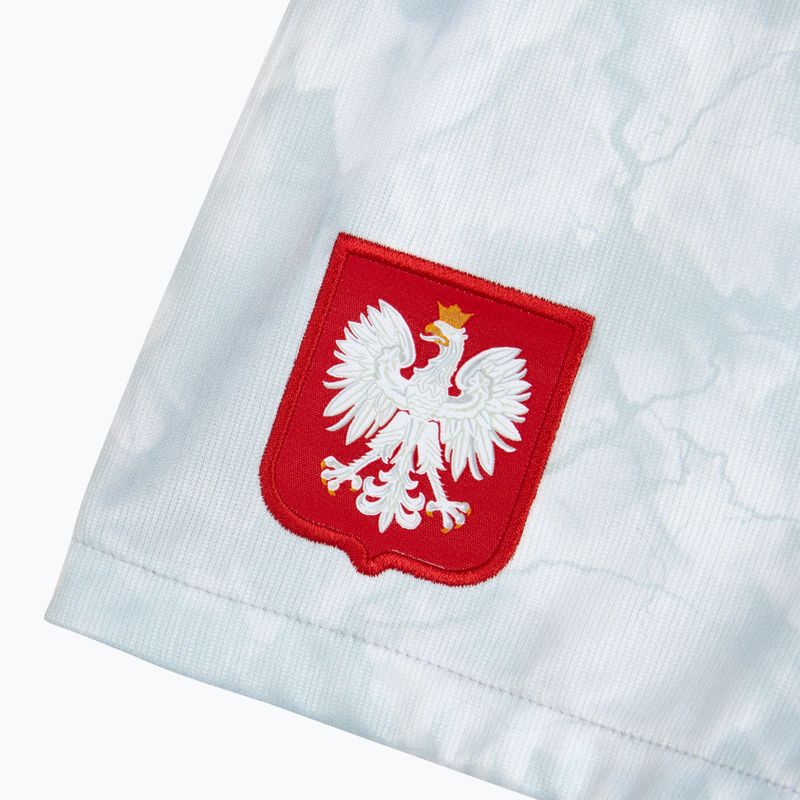 Komplet reprezentacji Polski dziecięcy domowy Nike Dri-Fit white/field silver 5