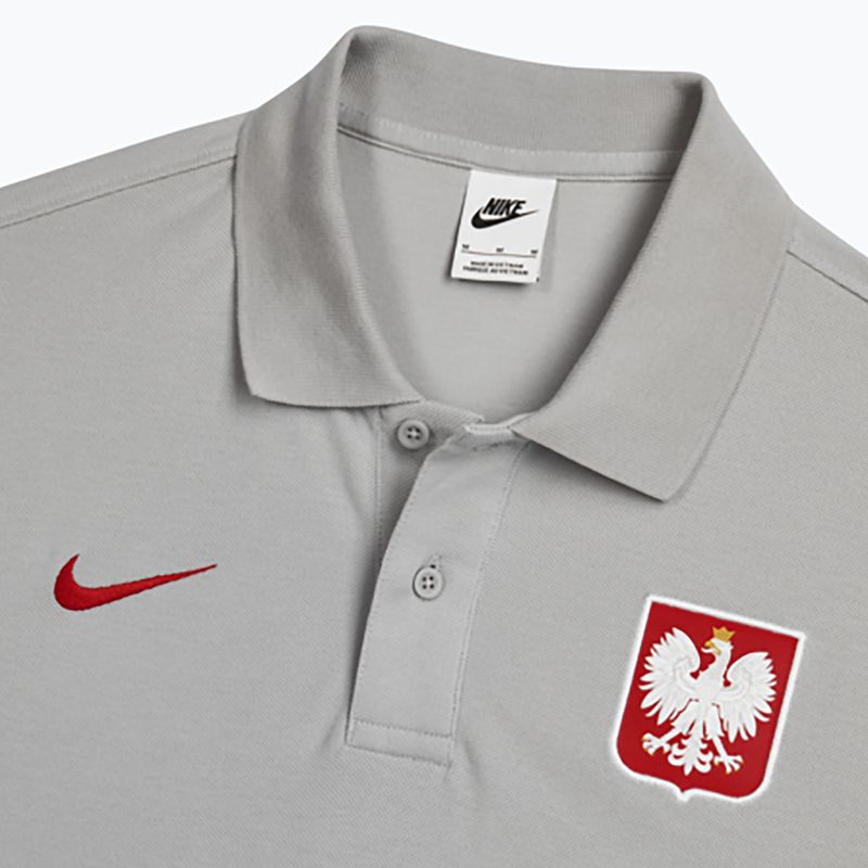 Koszulka piłkarska męska Nike Sportswear Poland Polo Matchup PQ wolf grey 4