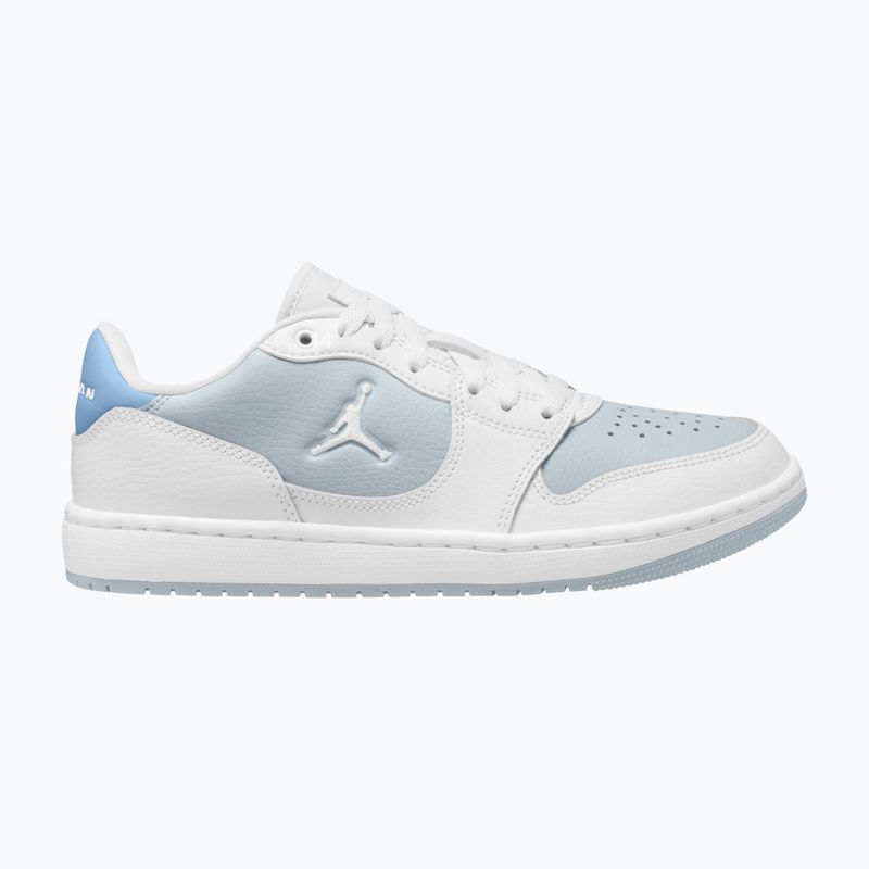 Buty damskie  Jordan Court Connect Low white/aura/psychic blue 8