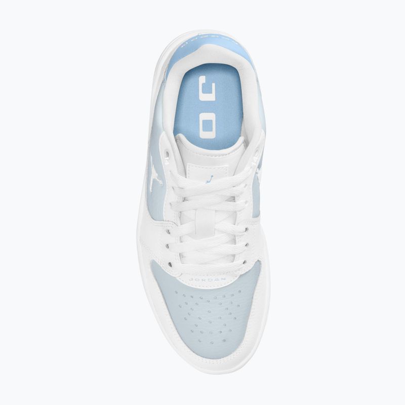 Buty damskie  Jordan Court Connect Low white/aura/psychic blue 11
