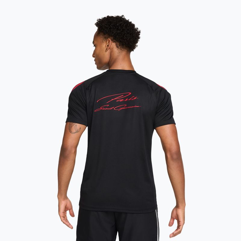 Koszulka piłkarska męska Nike Paris Saint-Germain Strike Soccer Dri-Fit black/hyper royal/global red/global red 2